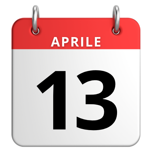 13 APRILE 2025