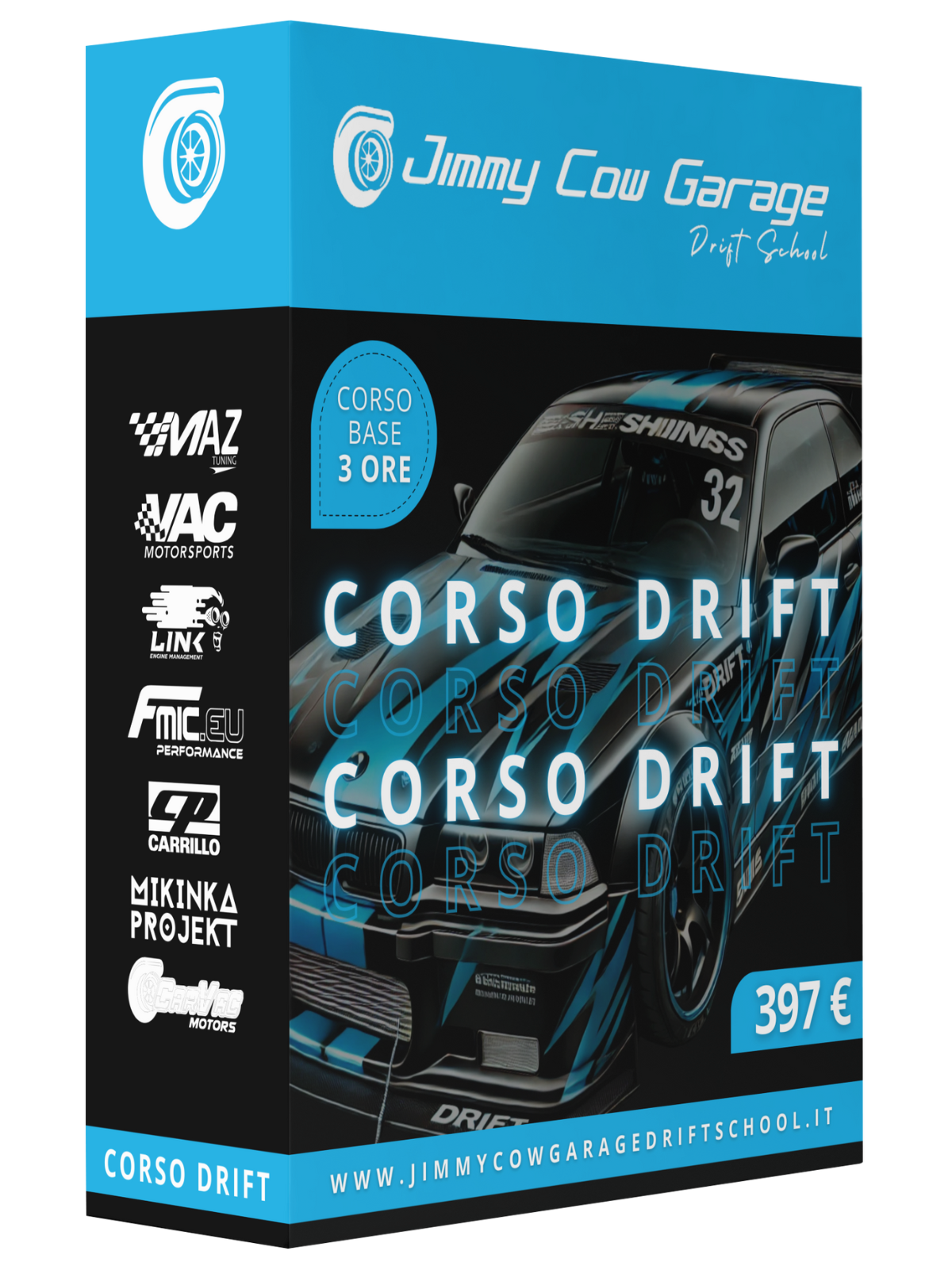 Corso Drift Base 3 Ore